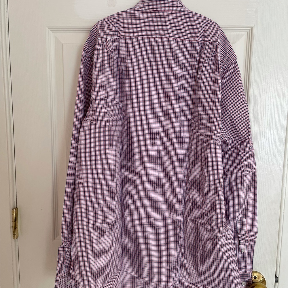 Plaid regular flex Men’s casual shirt size M - Picture 5 of 5